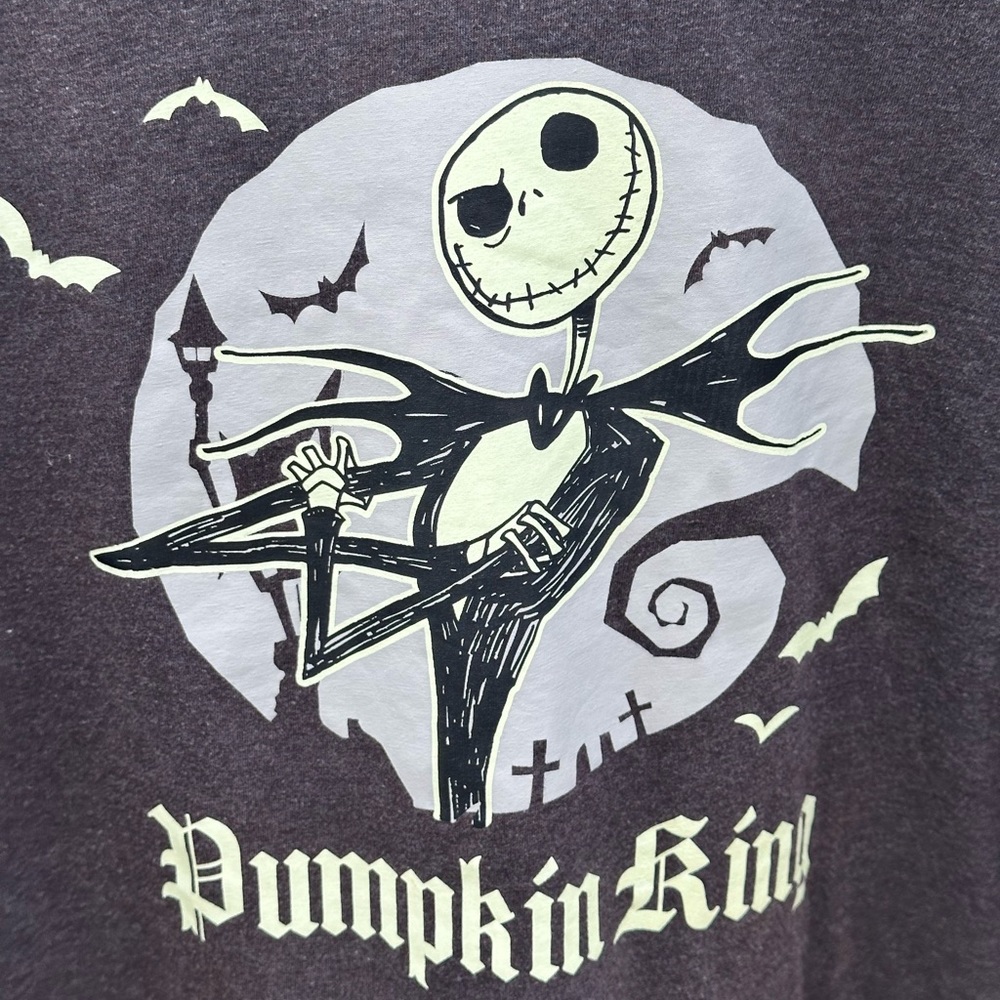 Glow In The Dark Pumpkin King Graphic Kids Tee
